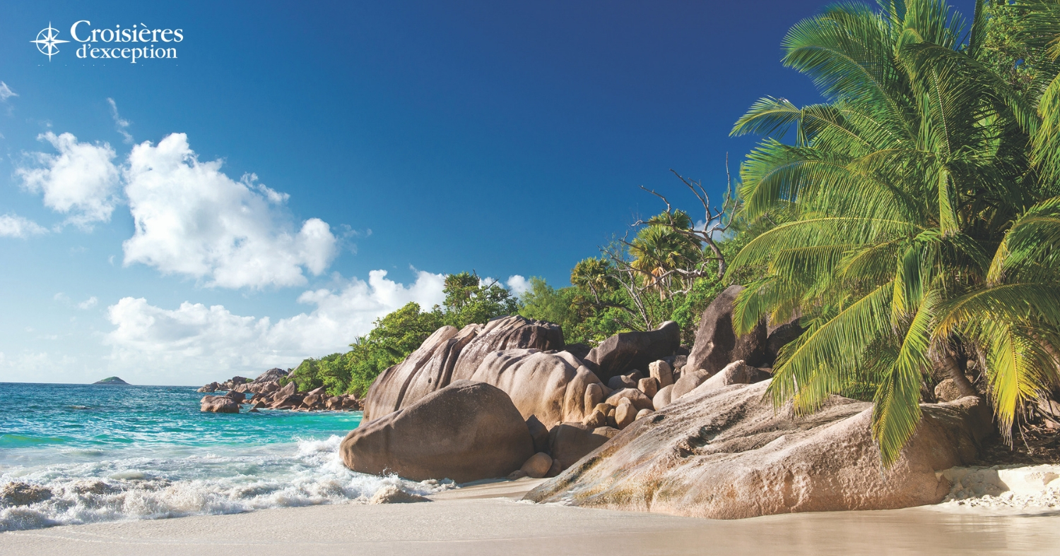 Croisière Seychelles 2022, perle colorée au départ de Genève