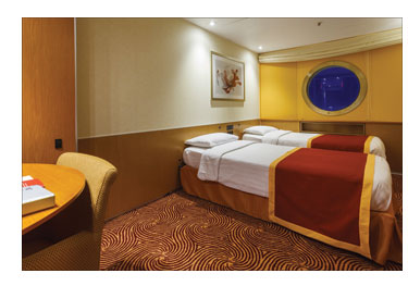 Cabine de croisière standard