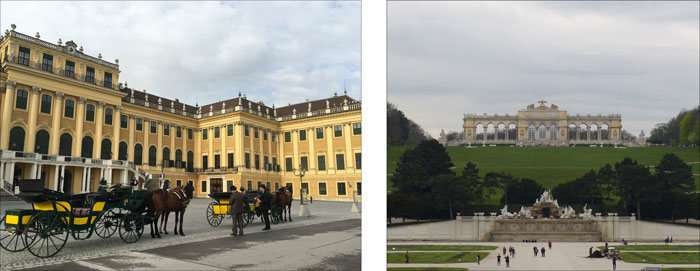 Le château de Schönbrunn