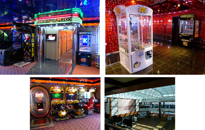 Cinéma et jeux vidéo à bord