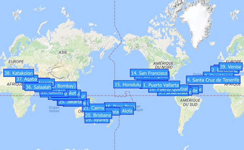 Croisière autour du monde Costa