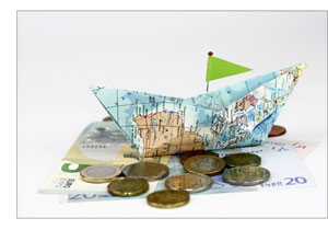 Espèces et billets en escale