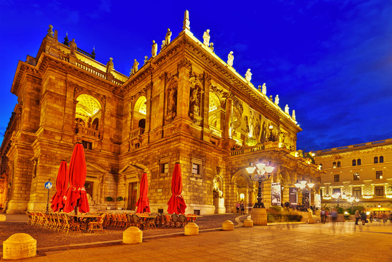 L'opéra de Budapest