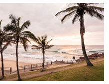 Plage de Port Edward en Afrique du Sud