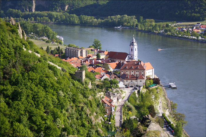 Port de Durnstein en Autriche