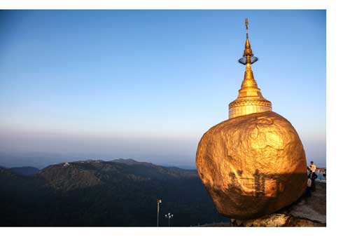 Le Rocher d'Or en Birmanie