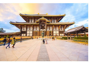 Un temple célèbre au Japon
